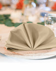 Beige Polyester Napkins