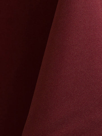Burgundy Polyester Square Tablecloths