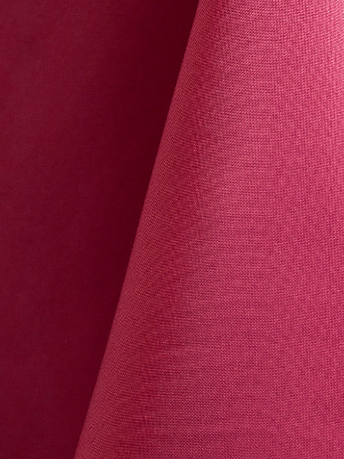 Hot Pink Polyester Round Tablecloths