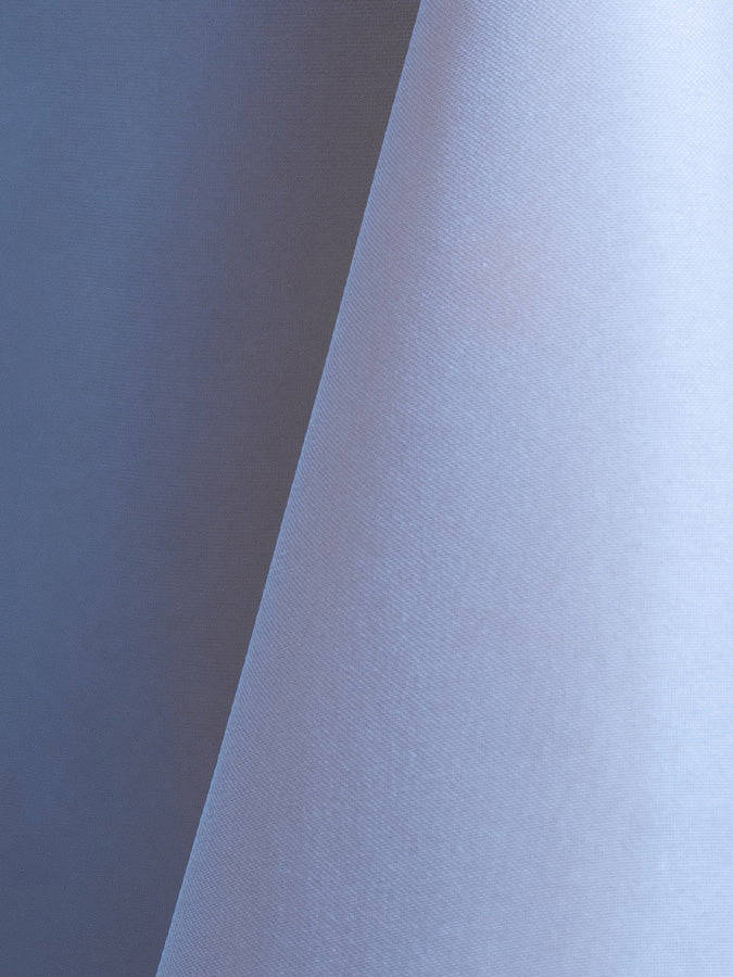 Light Blue Polyester Square Tablecloths