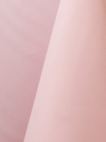 Light Pink Polyester Tablecloth