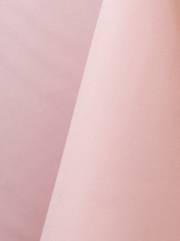 Light Pink Polyester Square Tablecloths