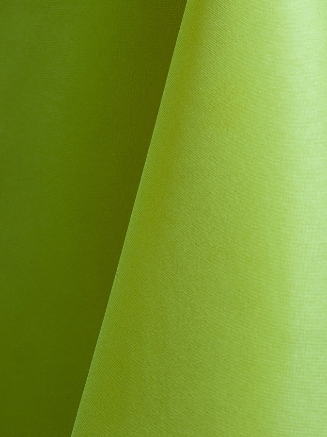 Lime Polyester Round Tablecloths