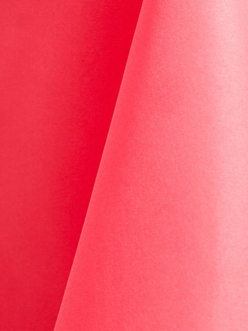 Neon Pink Polyester Rectangle Tablecloths