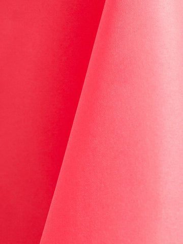 Neon Pink Polyester Square Tablecloths
