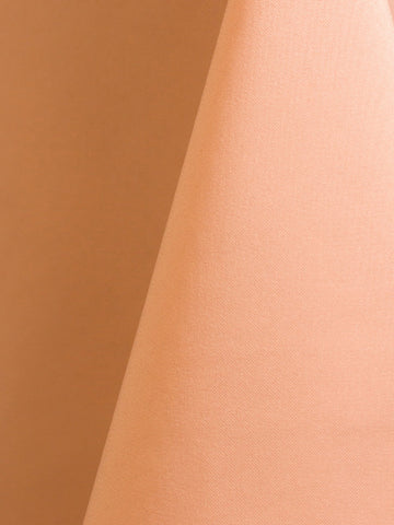 Peach Polyester Square Tablecloths
