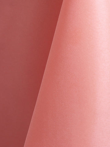 Pink Polyester Square Tablecloths