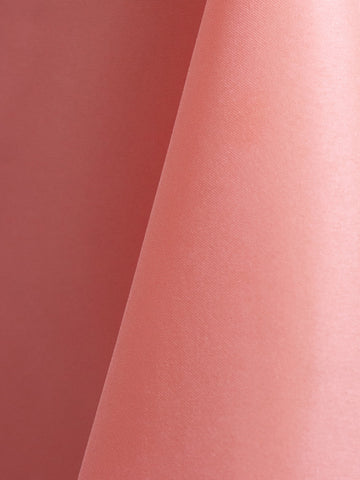 Pink Polyester Tablecloth