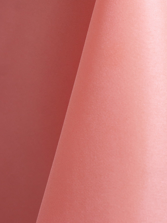 Pink Polyester Round Tablecloths