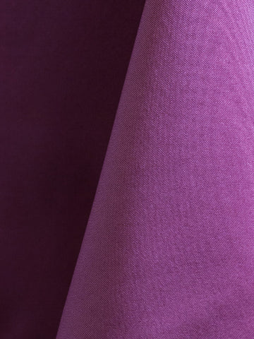 Plum Polyester Tablecloth