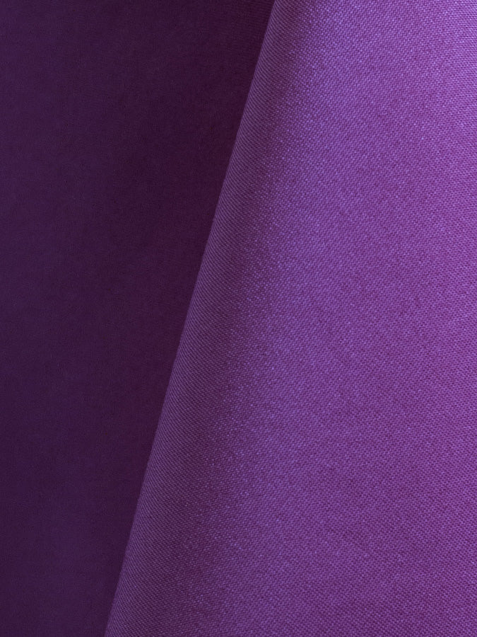 Purple Polyester Round Tablecloths