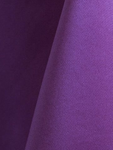 Purple Polyester Tablecloth